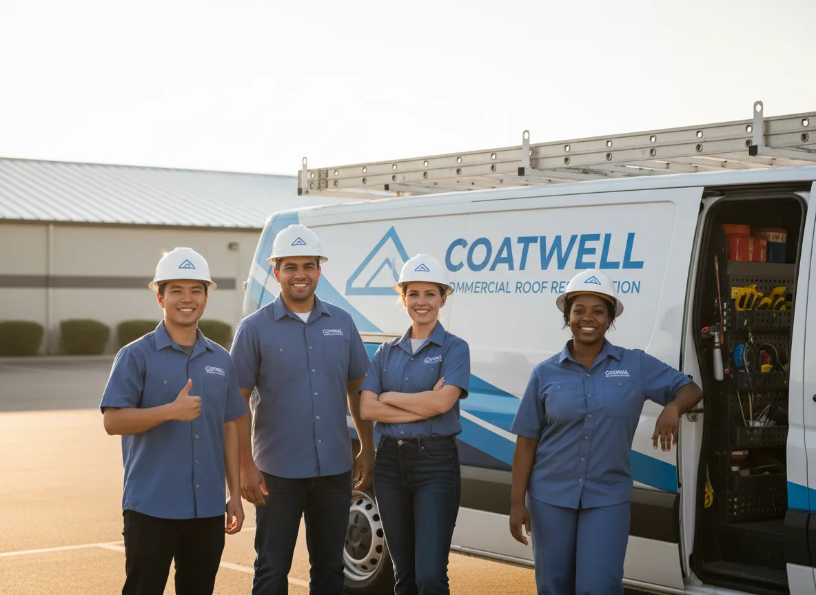 Commercial roof coating company in Poynette, WI